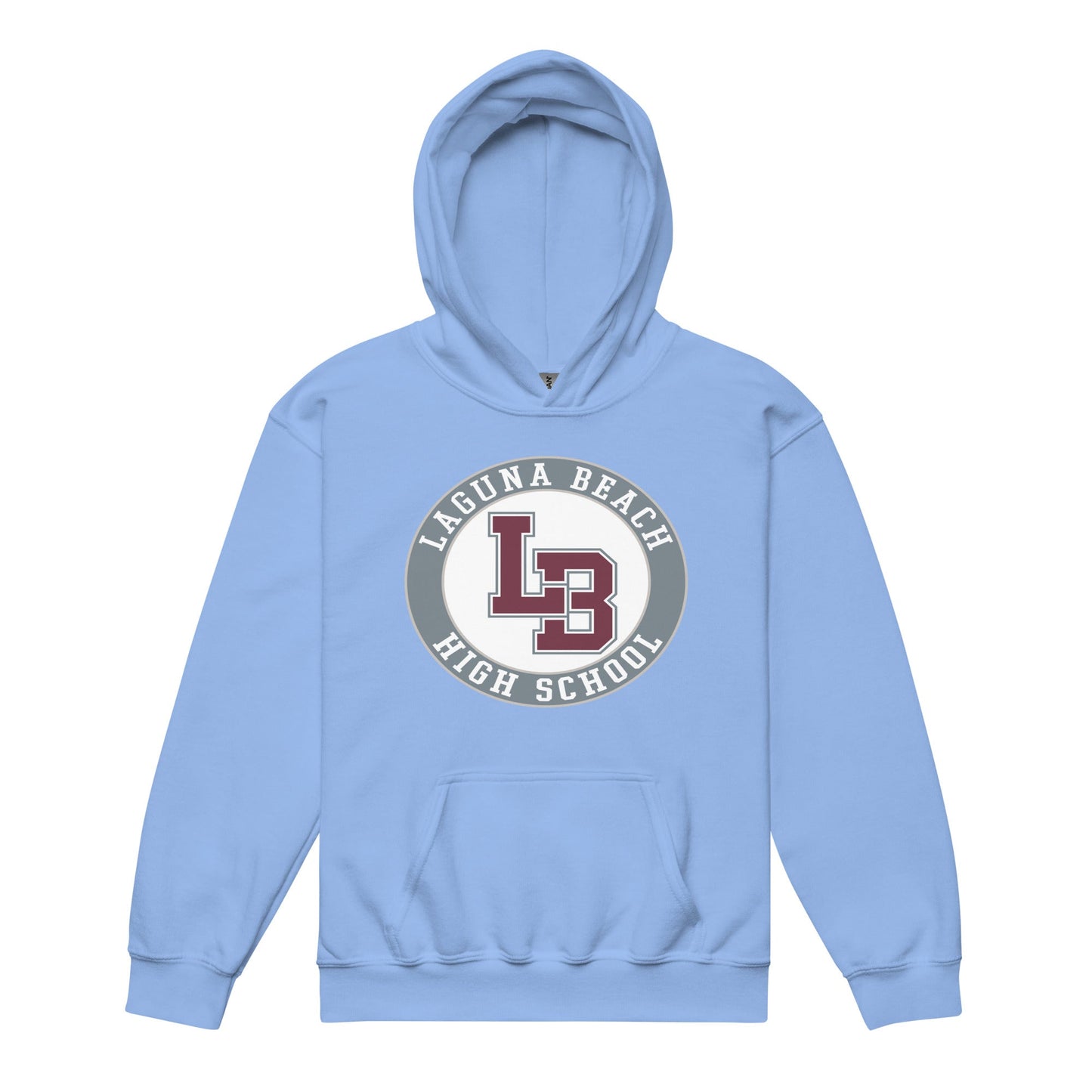 Classic | Youth Hoodie | Laguna Beach High School Wrestling | Badge Logo