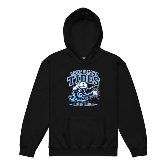 Classic | Youth Hoodie | Long Island Tides Baseball | Valor Logo