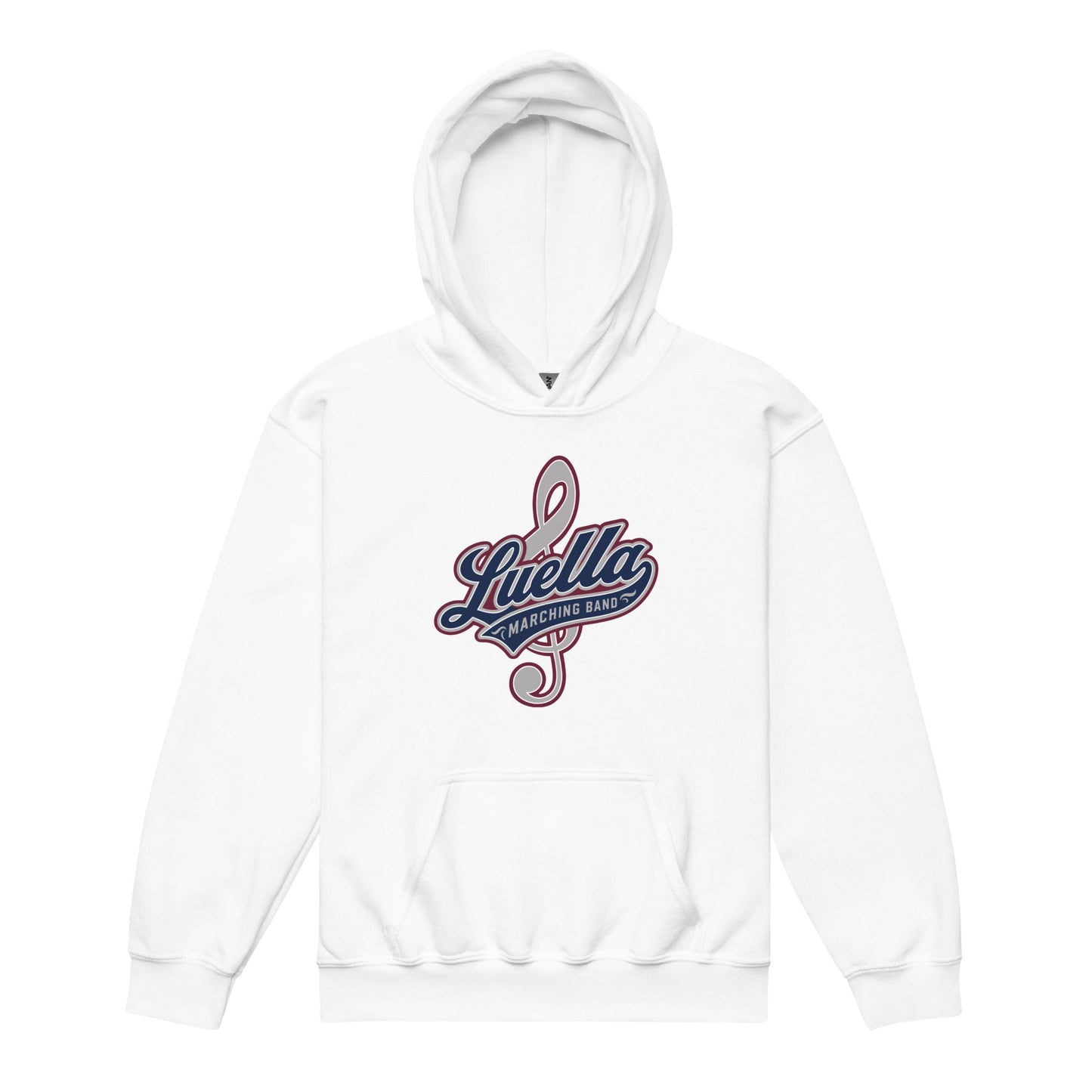 Classic | Youth Hoodie | Luella High School Marching Band | Crest Logo