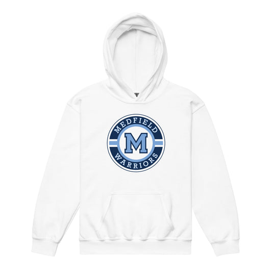 Classic | Youth Hoodie | Medfield Softball | Badge Logo