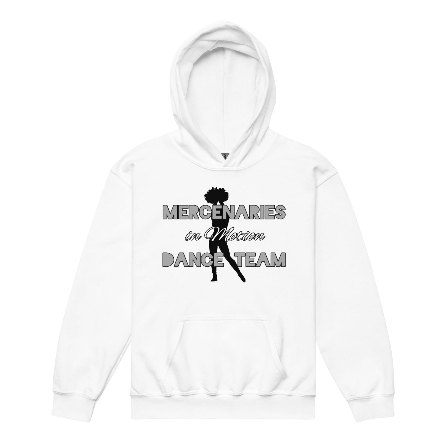 Classic | Youth Hoodie | Mercenaries in Motion Dance Team | Silhouette Logo