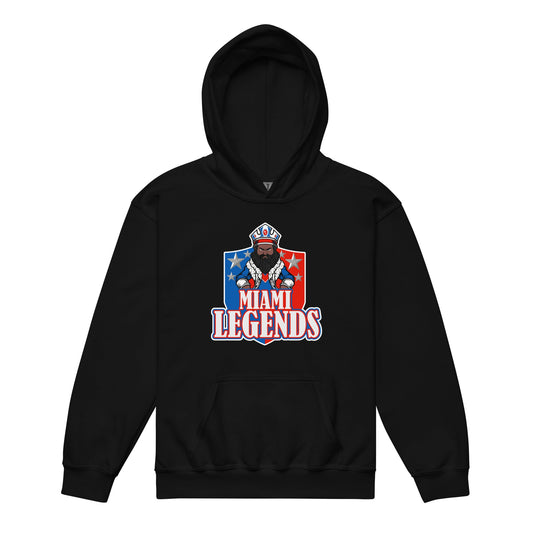 Classic | Youth Hoodie | Miami Legends Football | King Shield Logo