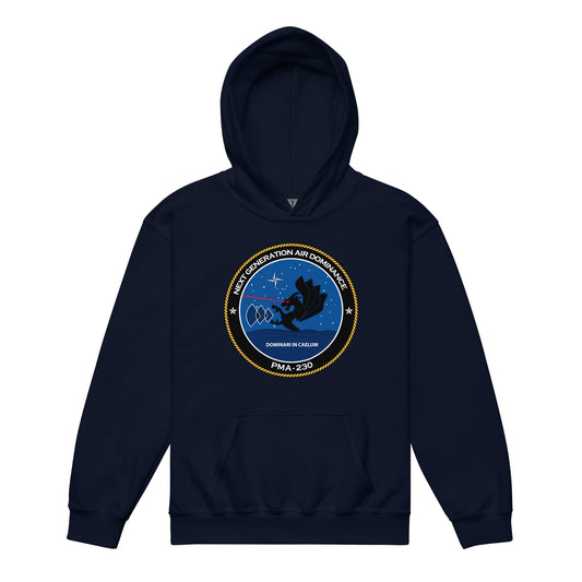 Classic | Youth Hoodie | Next Generation Air Dominance | Badge Logo