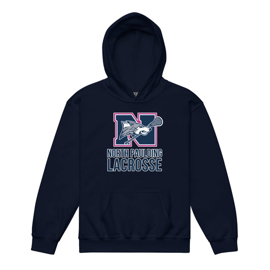 Classic | Youth Hoodie | North Paulding Lacrosse | Vanguard Logo