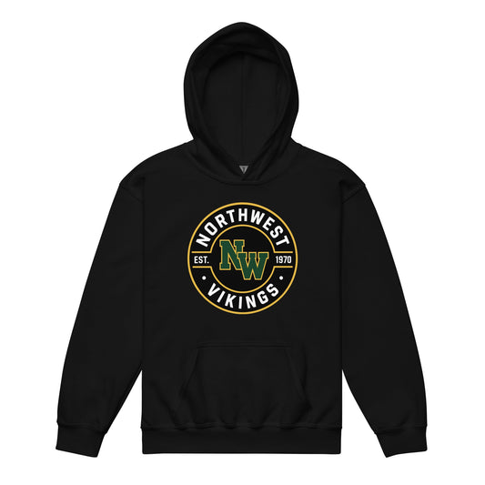 Classic | Youth Hoodie | Northwest High School | Badge Logo