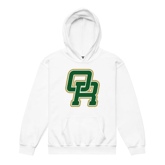 Classic | Youth Hoodie | Oakridge Flag Football | Varsity Interlock Logo