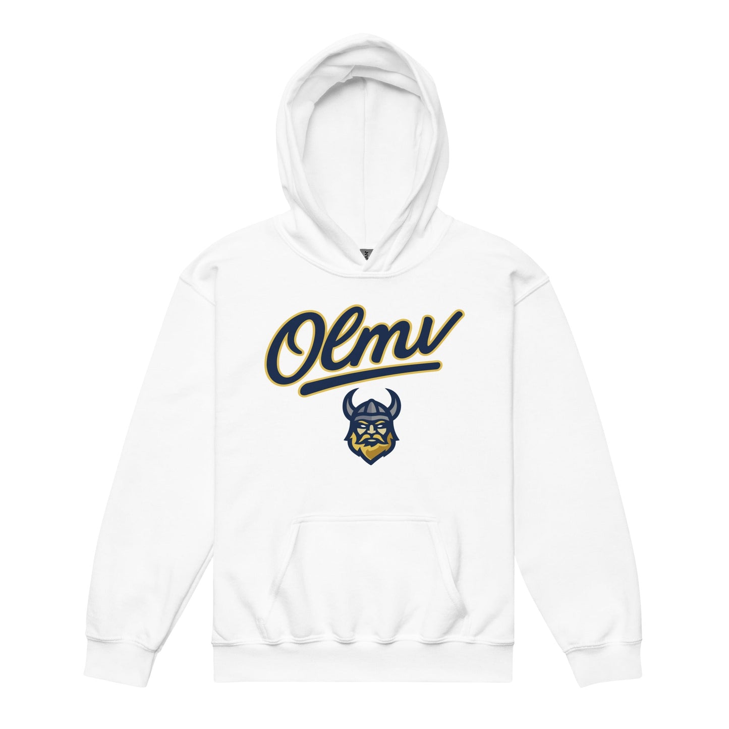 Classic | Youth Hoodie | OLMV Vikings | Script Logo