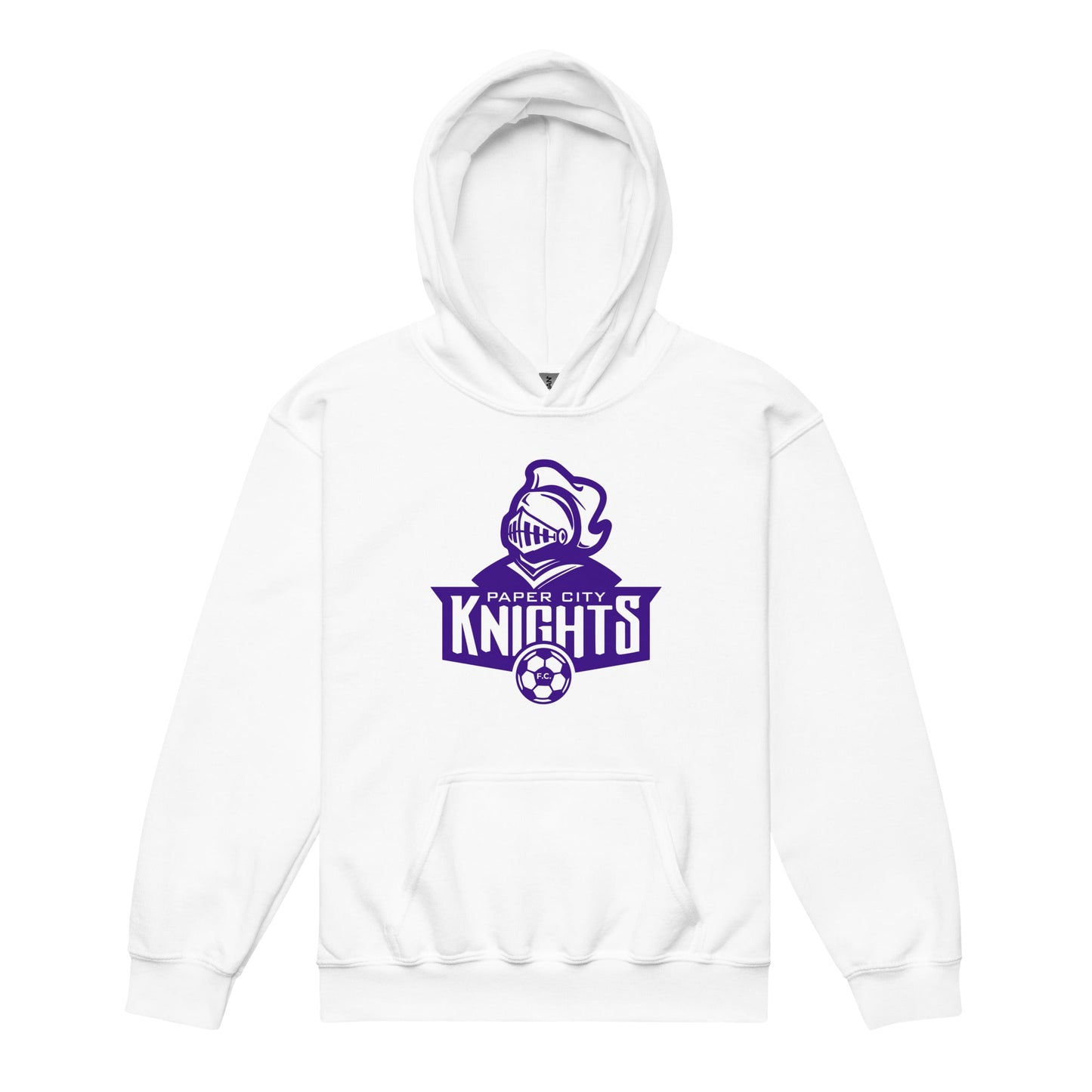 Classic | Youth Hoodie | Paper City Futbol Club | Emblem Logo