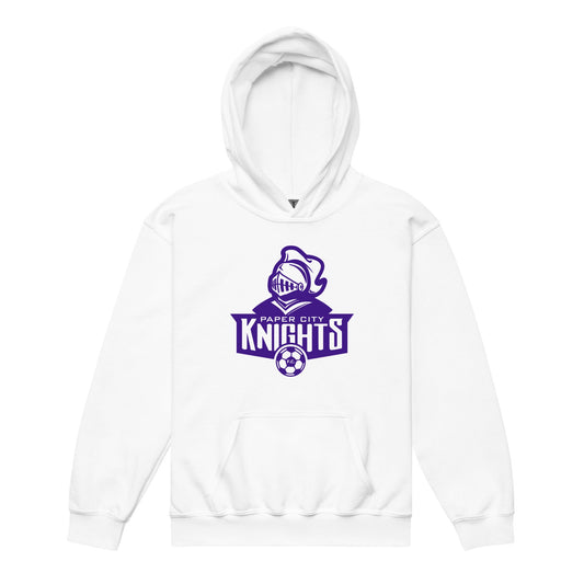 Classic | Youth Hoodie | Paper City Futbol Club | Emblem Logo