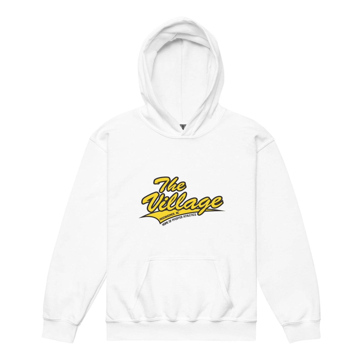 Classic | Youth Hoodie | Pfeiffer University Golf | Village Logo