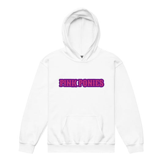 Classic | Youth Hoodie | Pink Pony Athletic Club | Script Logo