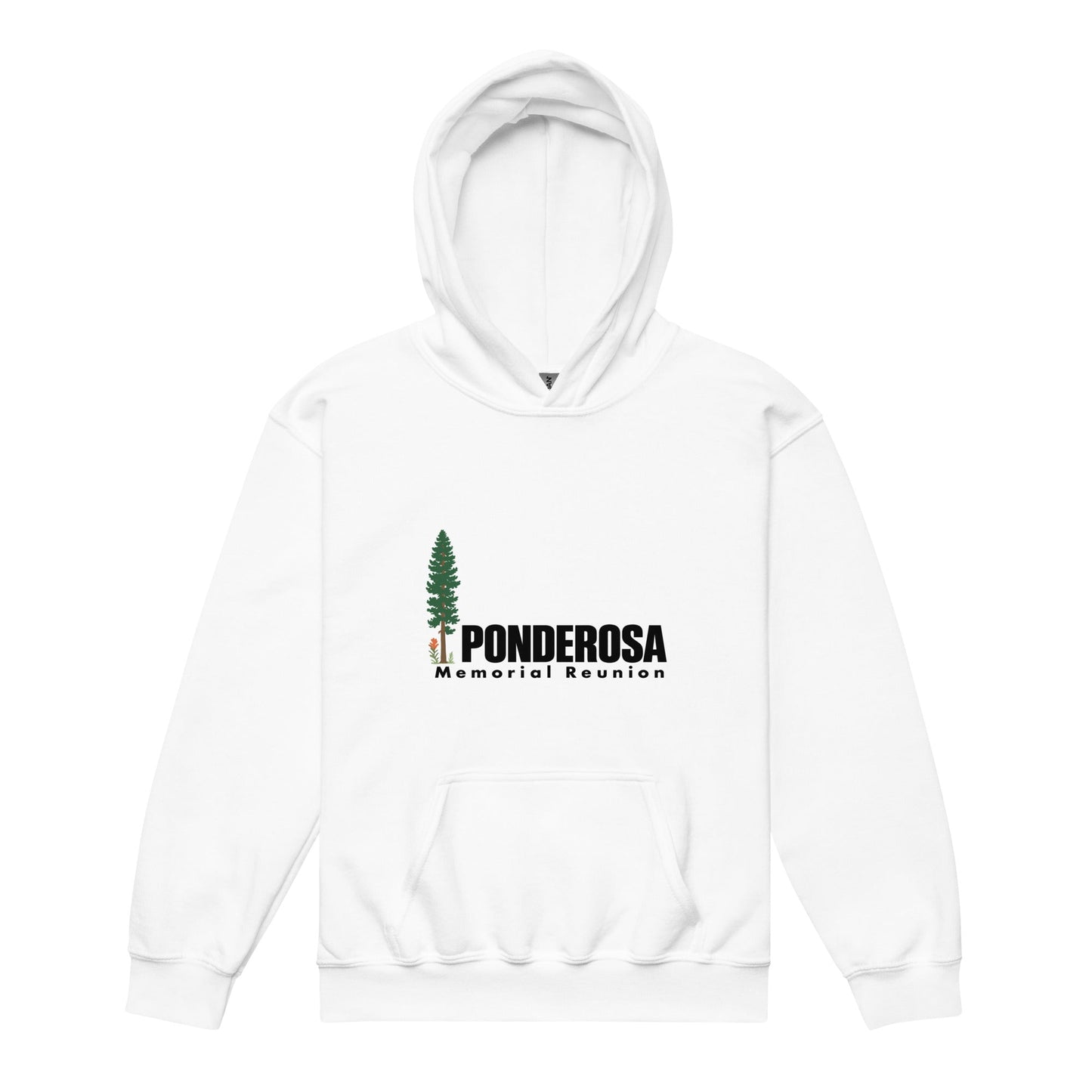 Classic | Youth Hoodie | ponderosa reunion | Memorial Logo