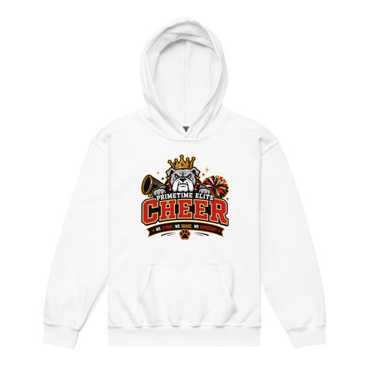 Classic | Youth Hoodie | PTE Bulldog Cheer | Crest Logo