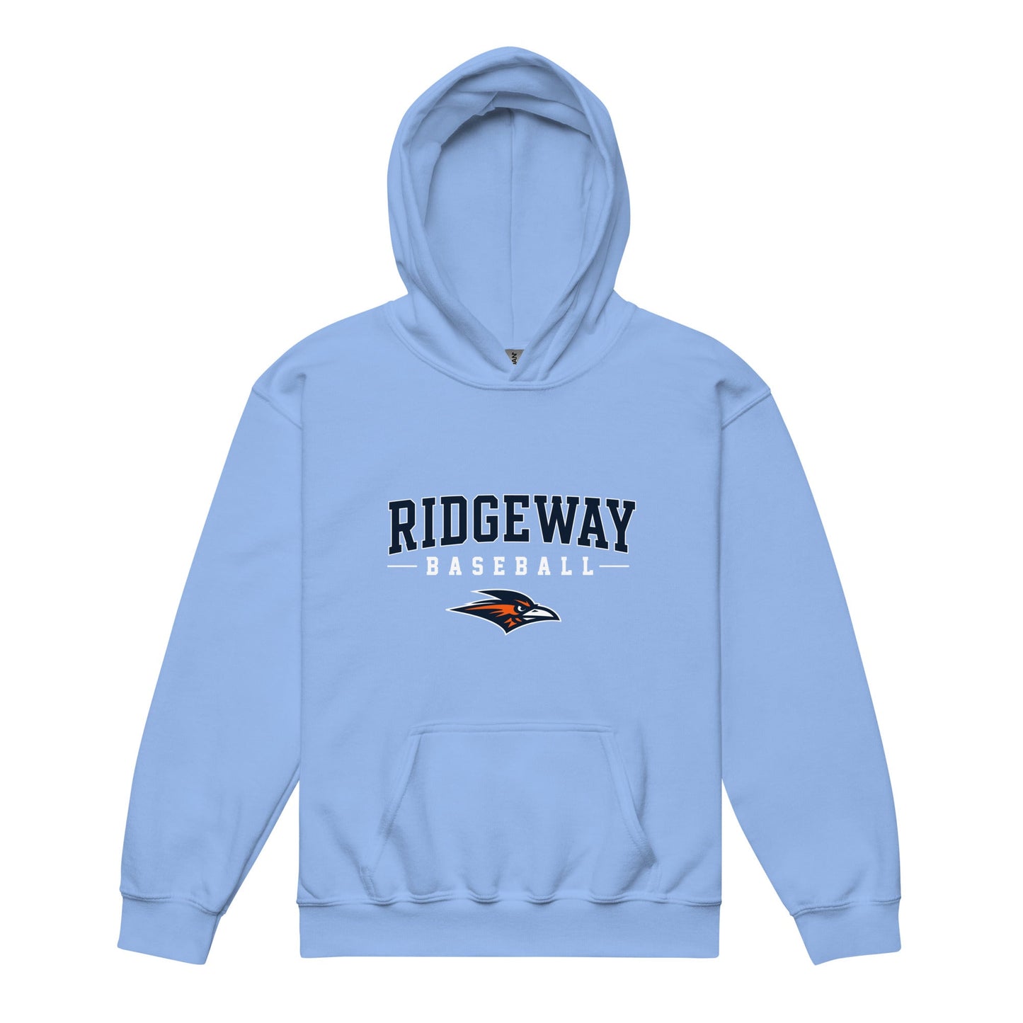 Classic | Youth Hoodie | Ridgeway High School Baseball | Modern Script Logo