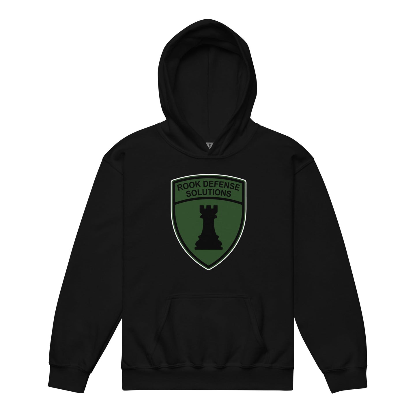 Classic | Youth Hoodie | Rook Defense Solutions | Emblem Logo