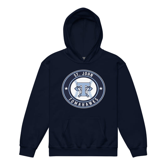 Classic | Youth Hoodie | Saint John Tomahawks | Badge Logo