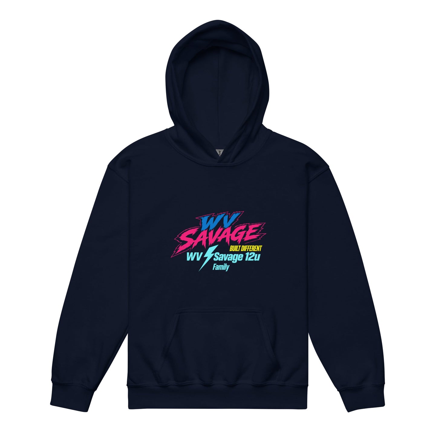 Classic | Youth Hoodie | Savage | Modern Text Logo