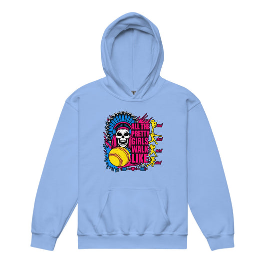 Classic | Youth Hoodie | Savage Softball | Varsity Vanguard Logo