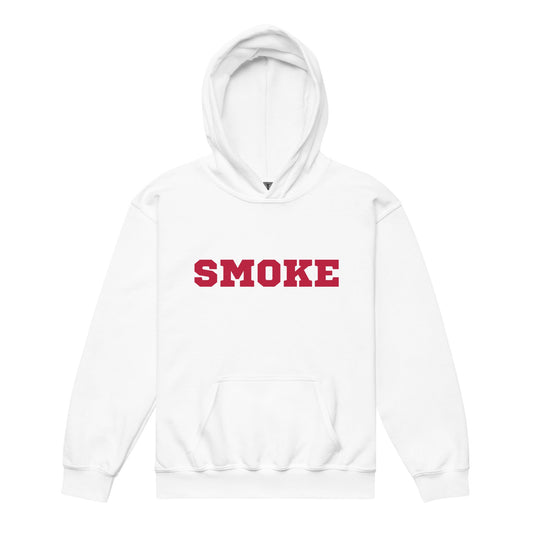 Classic | Youth Hoodie | Smoke 14U Softball | Modern Script Logo