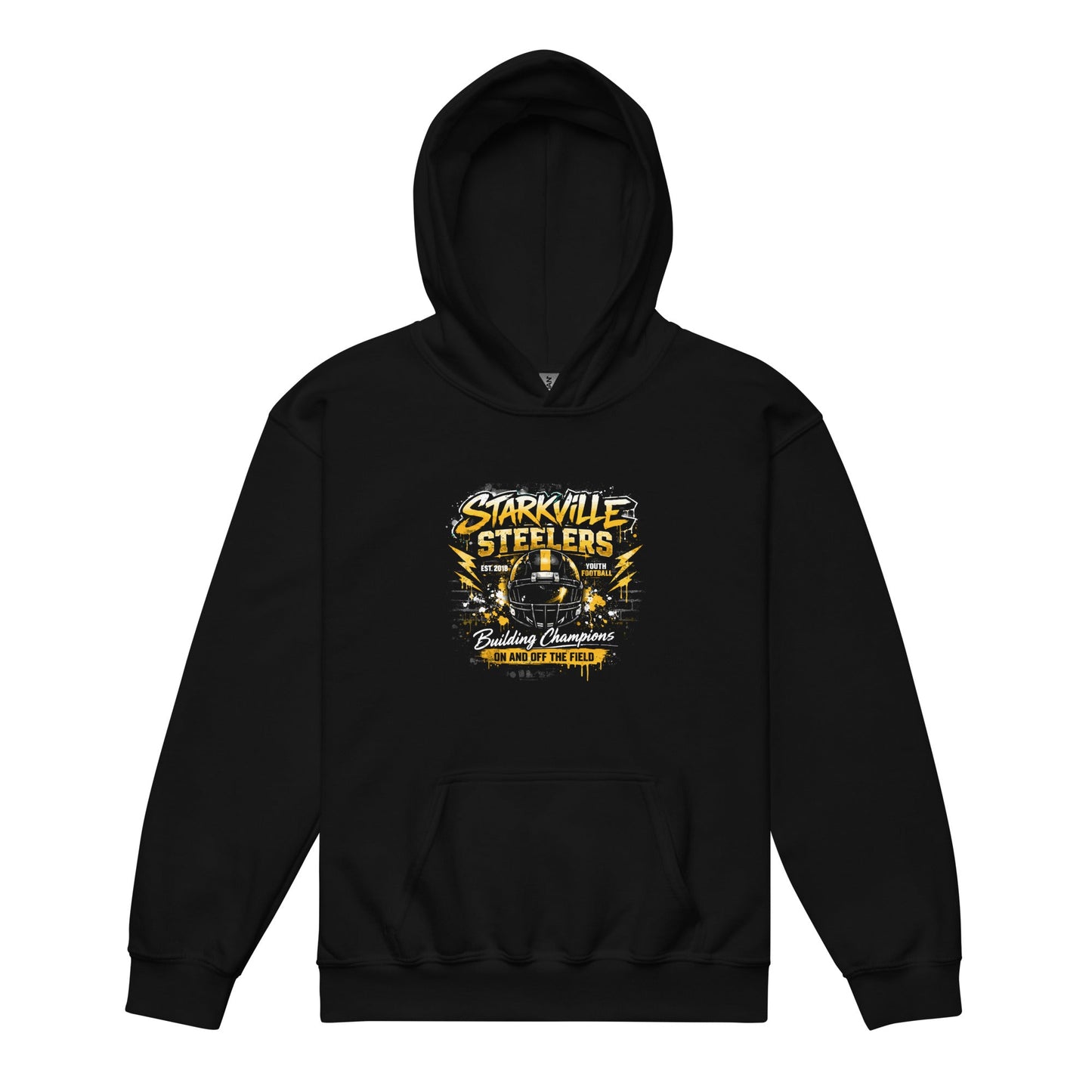 Classic | Youth Hoodie | Starkville Steelers | Modern Classic Logo