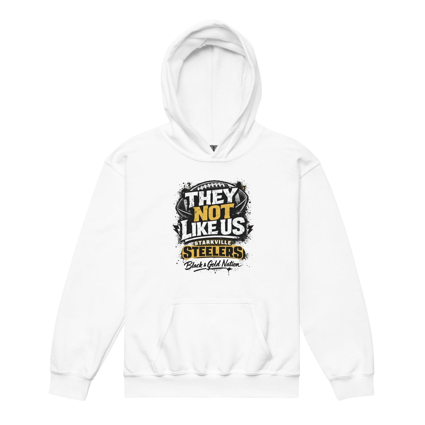 Classic | Youth Hoodie | Starkville Steelers | They Not Like Us Logo