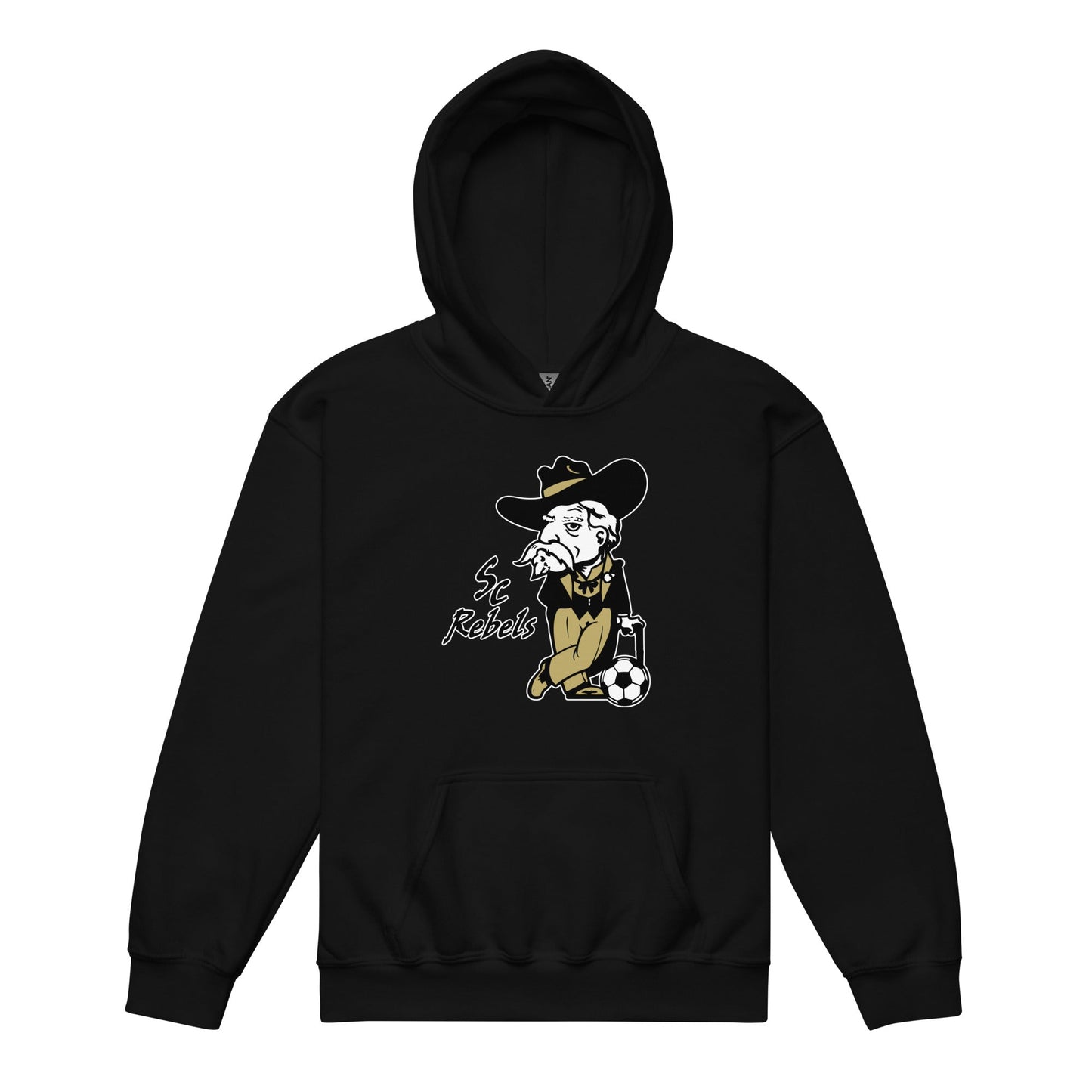 Classic | Youth Hoodie | Stewart County Soccer | Mascot Logo