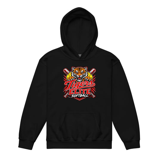 Classic | Youth Hoodie | Tigers Elite Softball | Emblem Logo