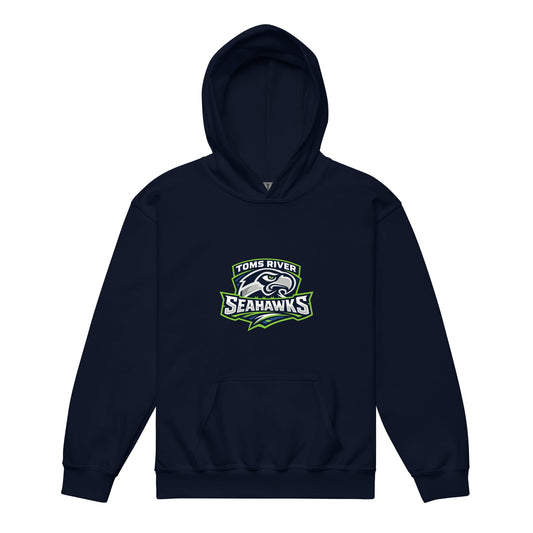 Classic | Youth Hoodie | Toms River Seahawks | Mascot Script Logo