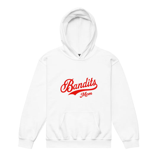 Classic | Youth Hoodie | Tri - City Baseball | Bandits Mom Logo