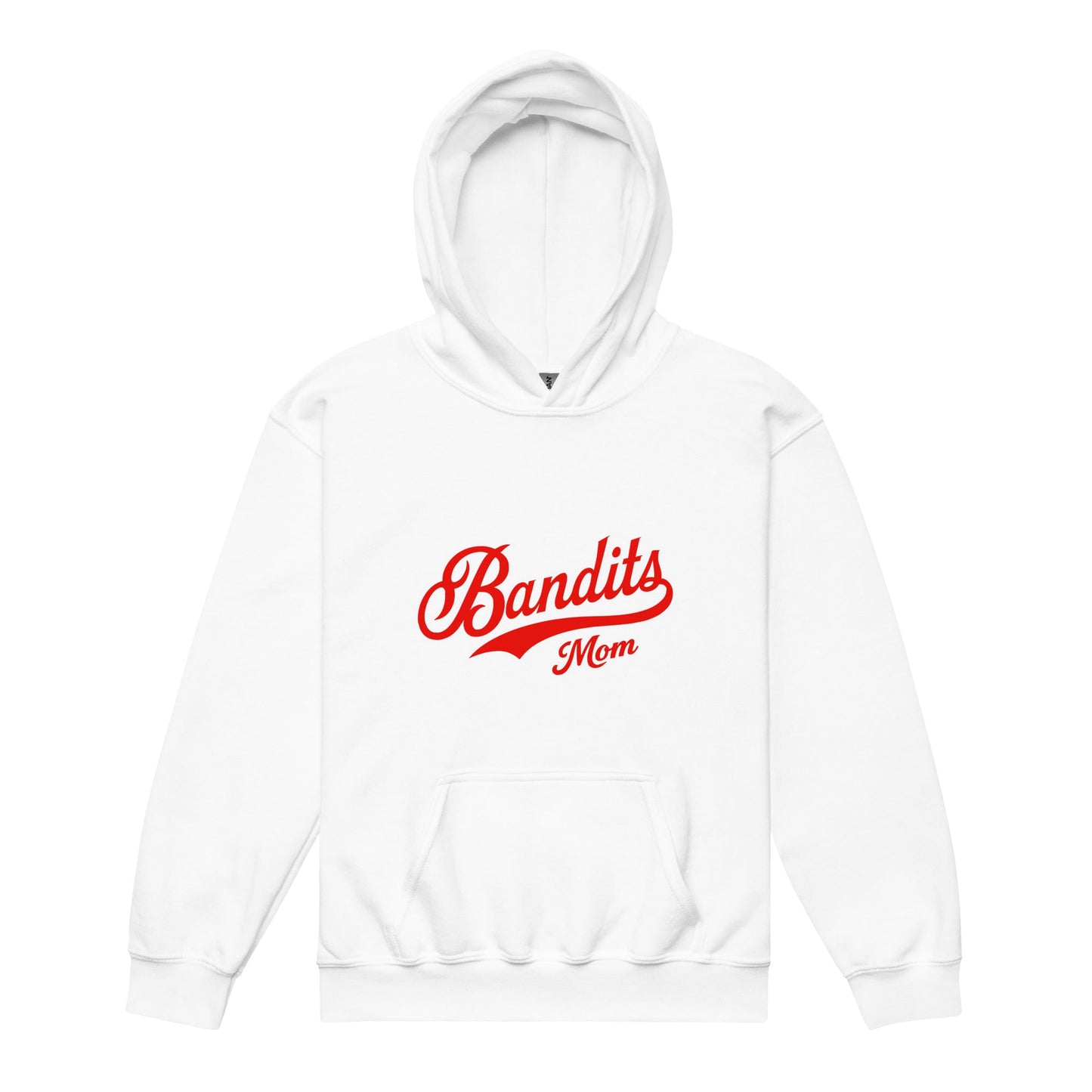 Classic | Youth Hoodie | Tri - City Baseball | Bandits Mom Logo