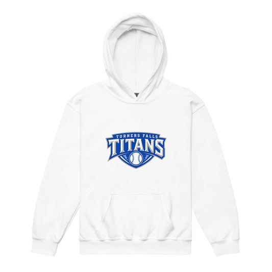 Classic | Youth Hoodie | Turners Falls Titans | Titan Crest Logo