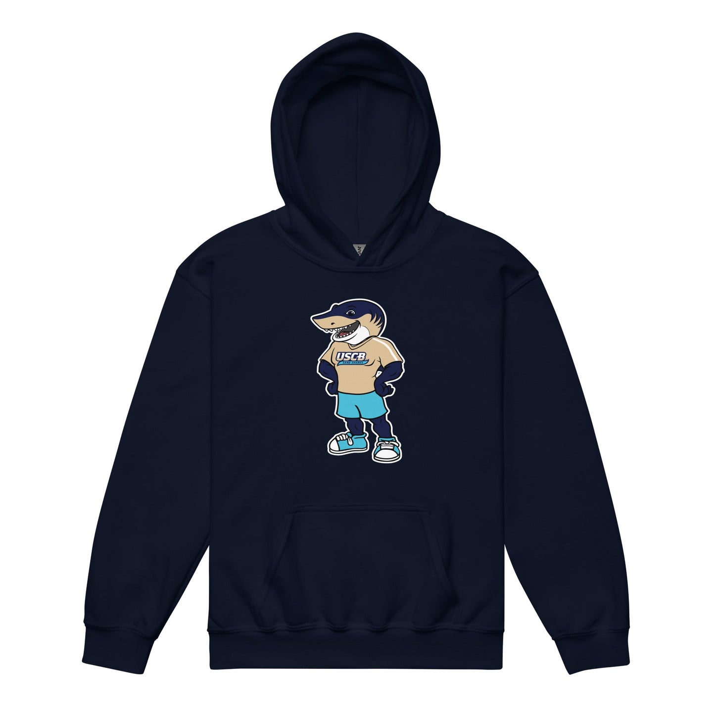 Classic | Youth Hoodie | University South Carolina Beaufort Track & Field | Mascot Logo