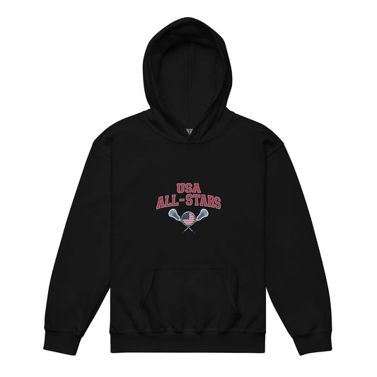 Classic | Youth Hoodie | USA ALL STARS BERLIN 2026 | Modern Script Logo