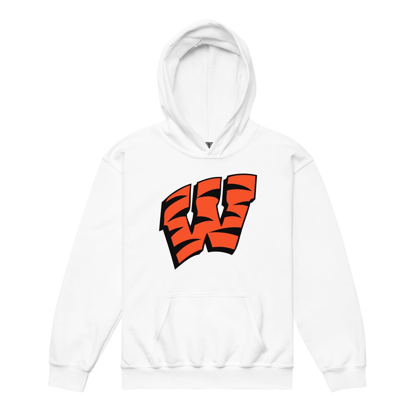 Classic | Youth Hoodie | Woodlake Boys Basketball | W Crest Logo