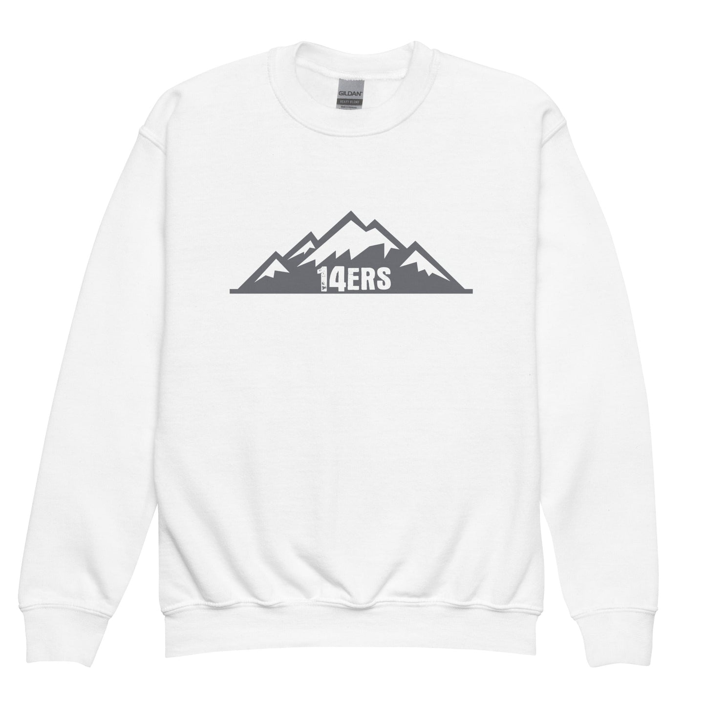Classic | Youth Sweatshirt | 14ers Baseball | Grey Logo