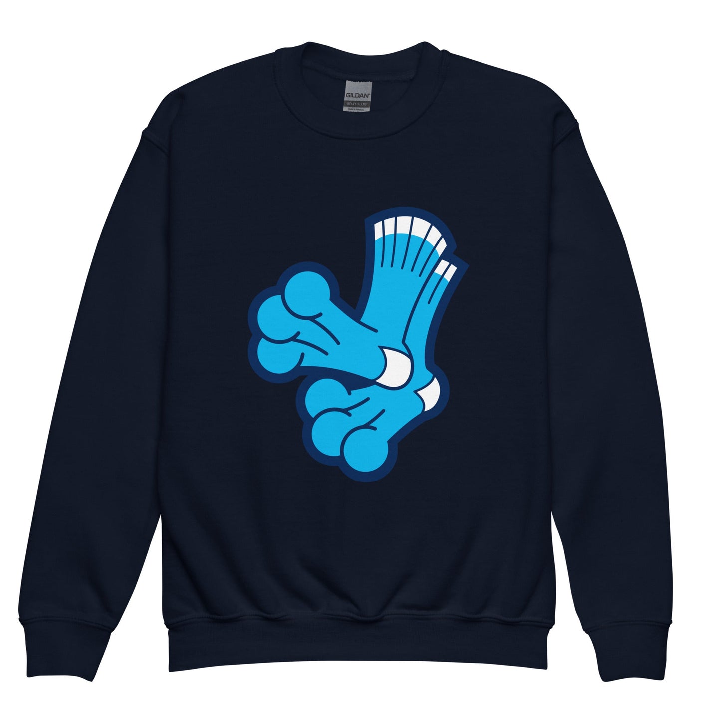Classic | Youth Sweatshirt | Aquasox Softball | Athletic Sock Logo
