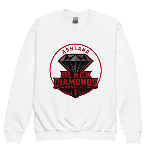 Classic | Youth Sweatshirt | Ashland Black Diamonds | Badge Logo