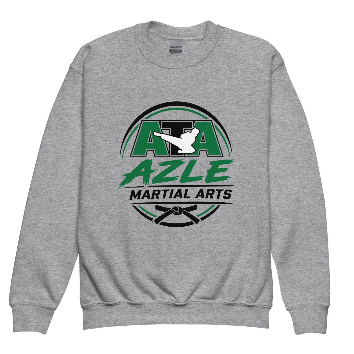 Classic | Youth Sweatshirt | Azle Martial Arts | Vanguard Emblem Logo