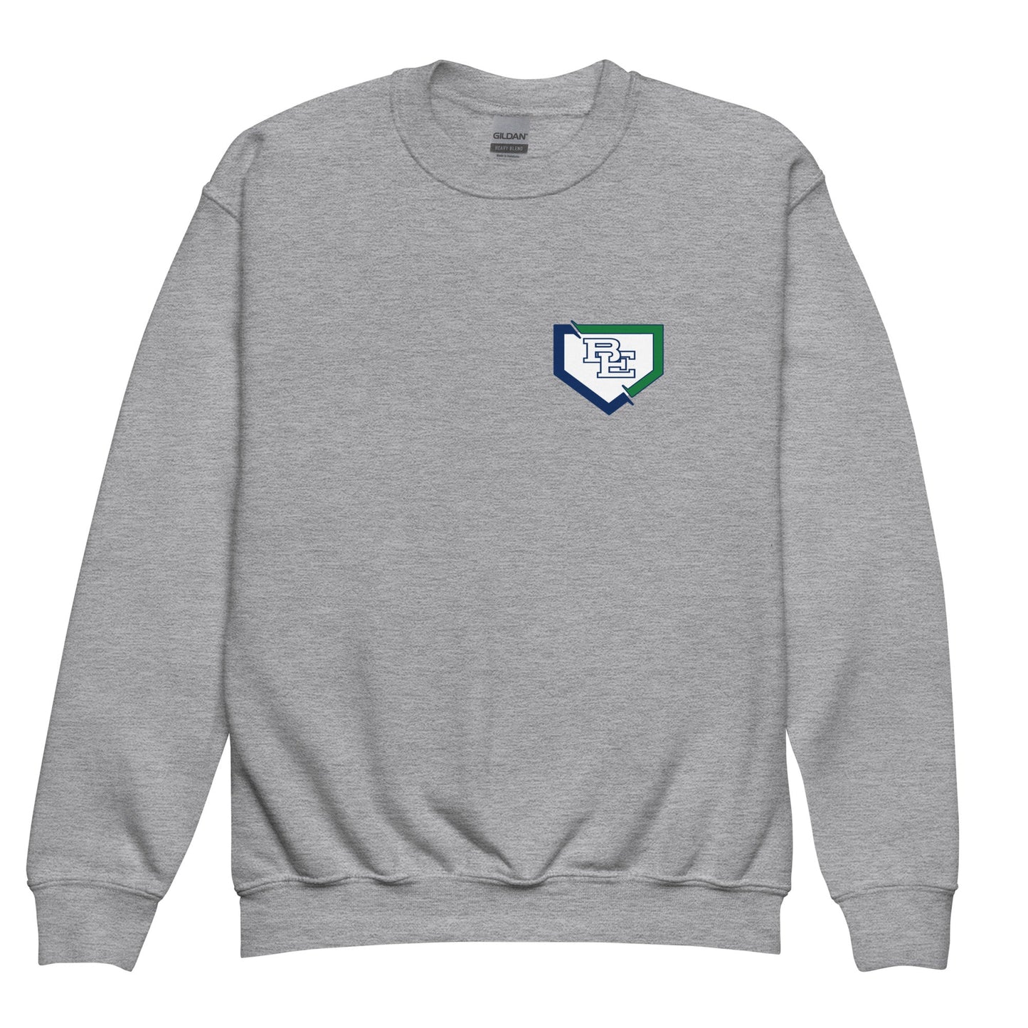 Classic | Youth Sweatshirt | BE Softball | Plate Logo