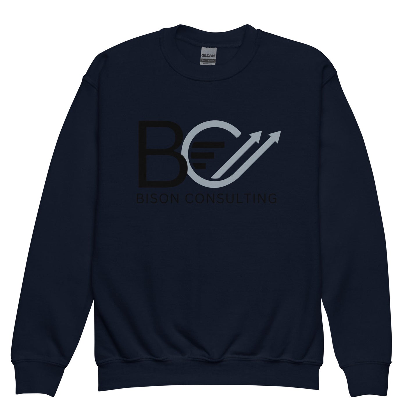Classic | Youth Sweatshirt | Bison Consulting | BC Crest Logo
