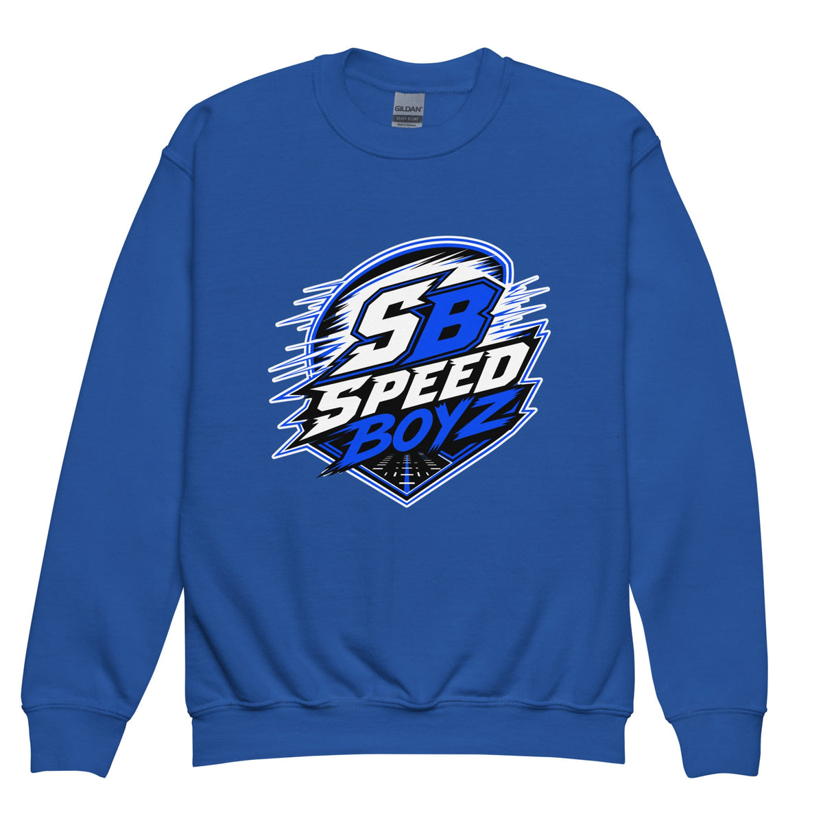 Classic | Youth Sweatshirt | Blackout Boyz | SB Speed Crest Logo