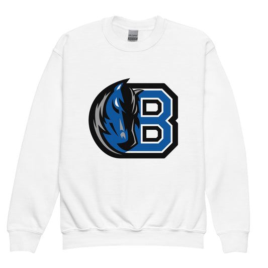 Classic | Youth Sweatshirt | Bronxville | Crest Logo