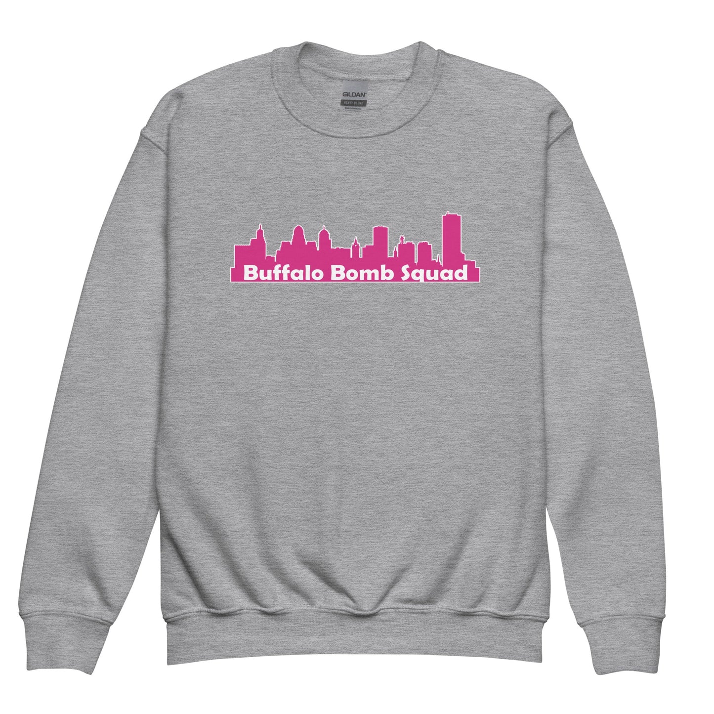 Classic | Youth Sweatshirt | Buffalo Bomb Squad | Skyline Logo