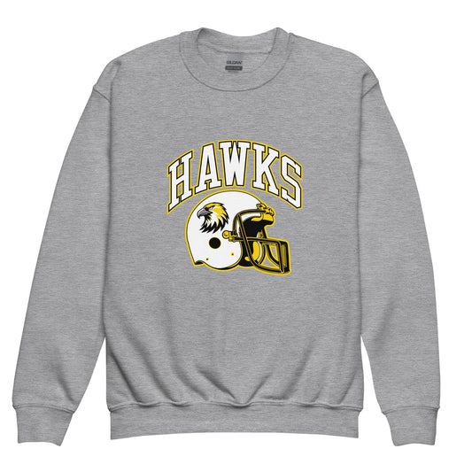 Classic | Youth Sweatshirt | Cardinal Ohara Hawks | Football Helmet Logo