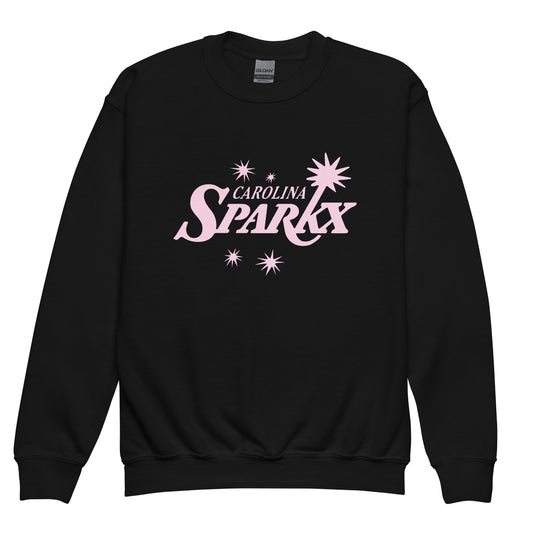 Classic | Youth Sweatshirt | Carolina Sparkx | Modern Script Logo