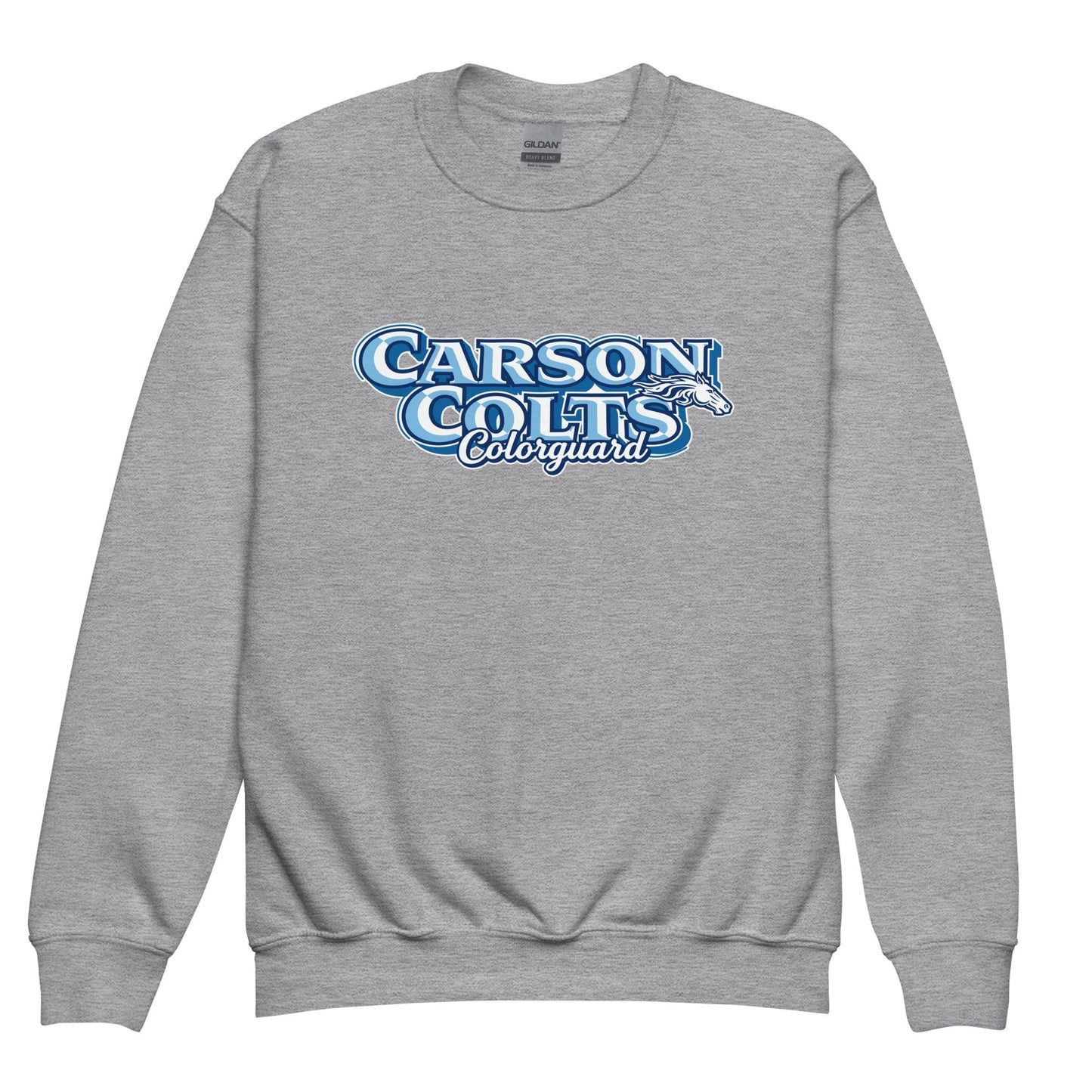 Classic | Youth Sweatshirt | Carson Colorguard | Colts Logo