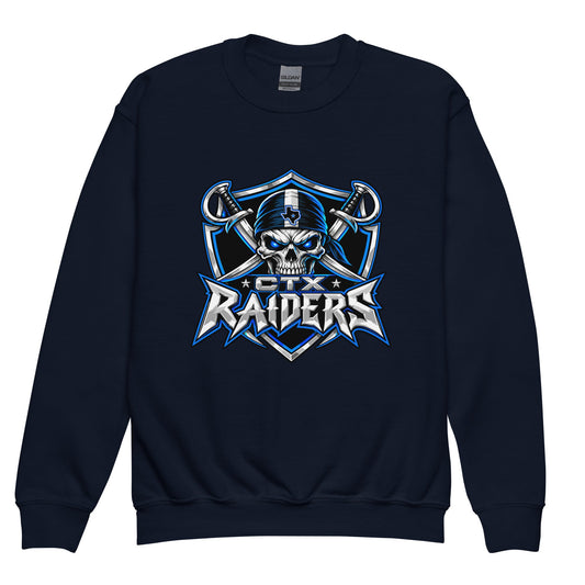 Classic | Youth Sweatshirt | Central Texas Raiders | Shield Logo