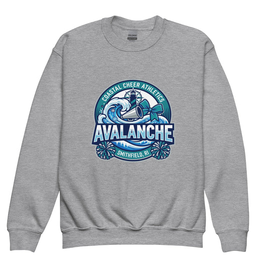Classic | Youth Sweatshirt | Coastal Cheer Athletics Avalanche