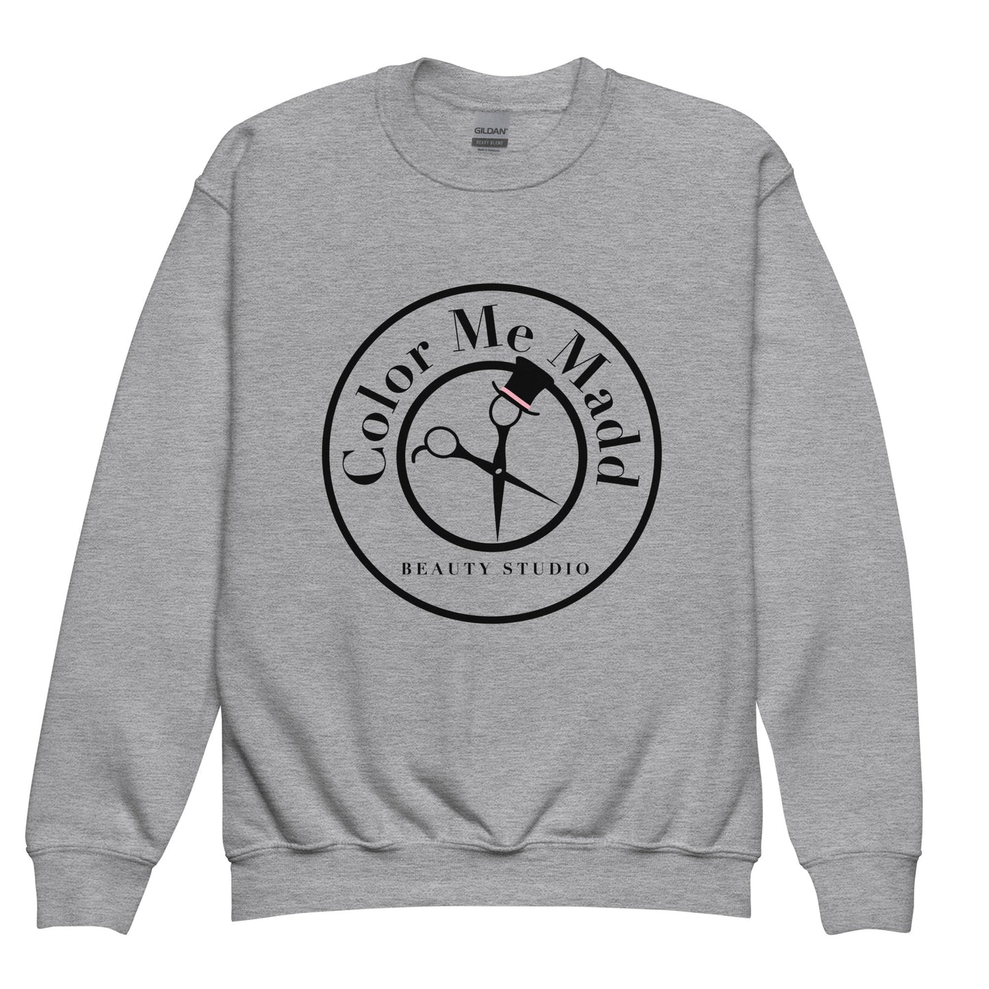 Classic | Youth Sweatshirt | Color Me Madd | Blade Beauty Mark Logo
