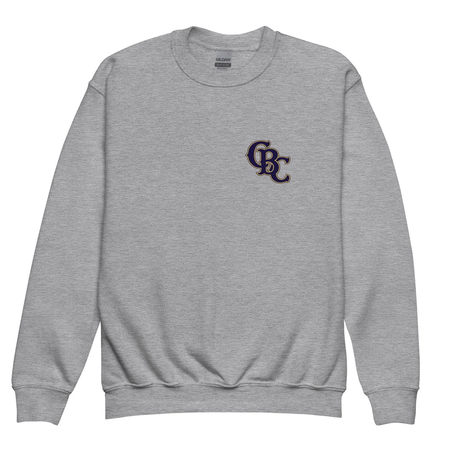 Classic | Youth Sweatshirt | Cougar Baseball Club | CBC Navy Logo